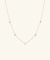 Multi Station Diamond Necklace