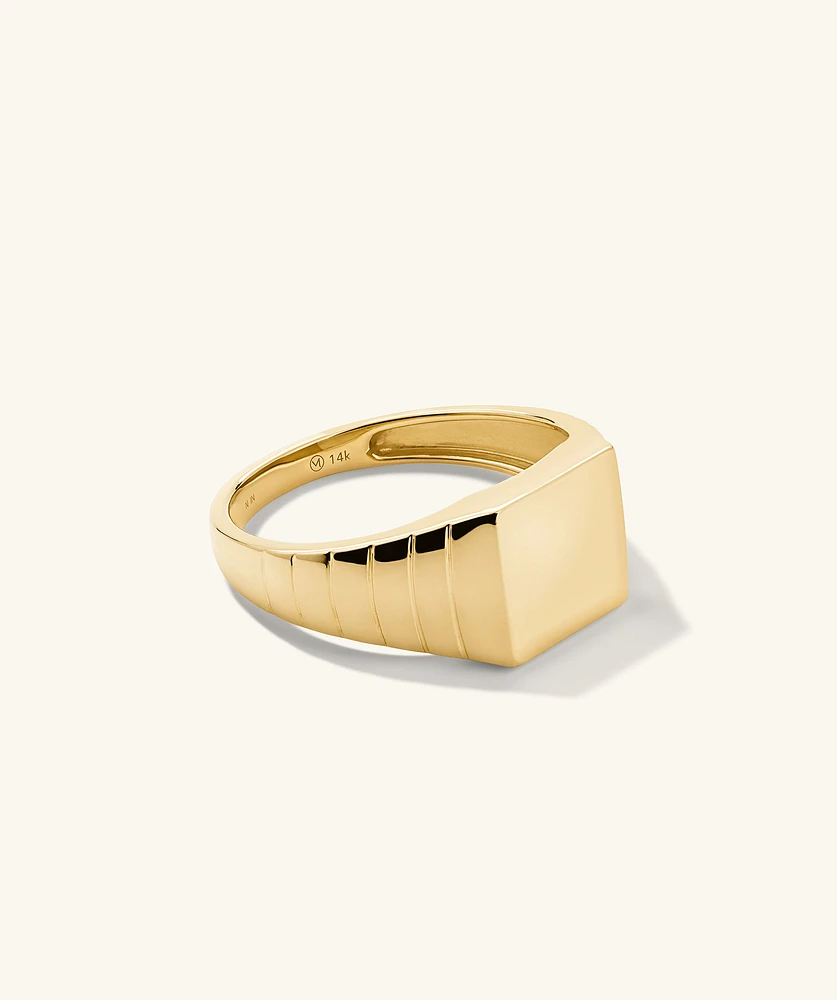 Square Signet Ring