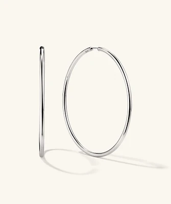 Oversized Thin Hoops