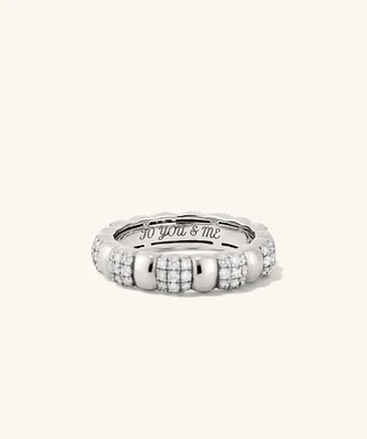 PavÃ© Diamond Soft Charlotte Ring