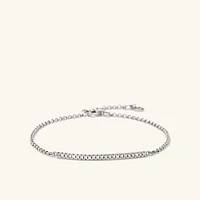 Pave Diamond Bar Bracelet