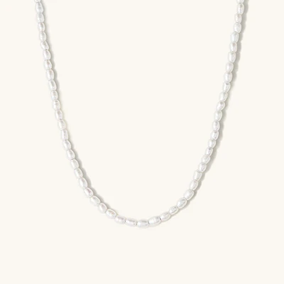 Tiny Pearl Necklace