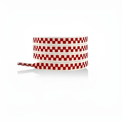 3D Shoe Laces - Sneaker Laces Checkerboard Flat Shoelace - Multi Colors Available
