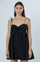 Baby Doll Dress With Bow By Storia