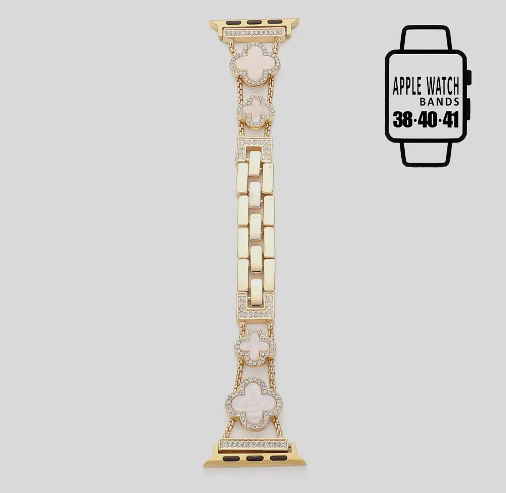 Apple Clover Watch Band Parisian Luxe For Women