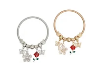 Red Rose Bracelet Jump Coil Bracelets for Women