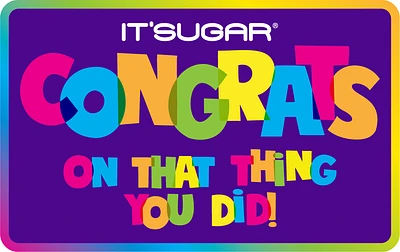 IT'SUGAR Congrats ONLINE Gift Card