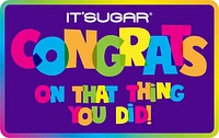 IT'SUGAR Congrats ONLINE Gift Card
