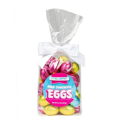 IT'SUGAR Chocolate Foiled Eggs Bow Bag