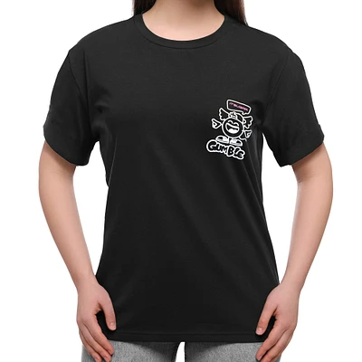 GUMBLE Wings Graphic Black Tee
