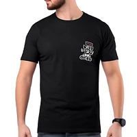 GUMBLE Wings Graphic Black Tee
