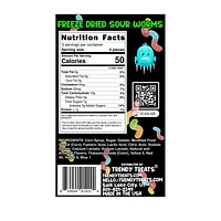 Freeze Dried Sour Worms