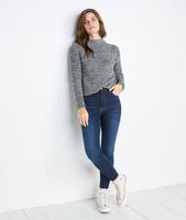 Cleo Mock Neck Sweater Grey