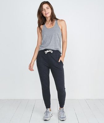 Double Knit Jogger Faded Black