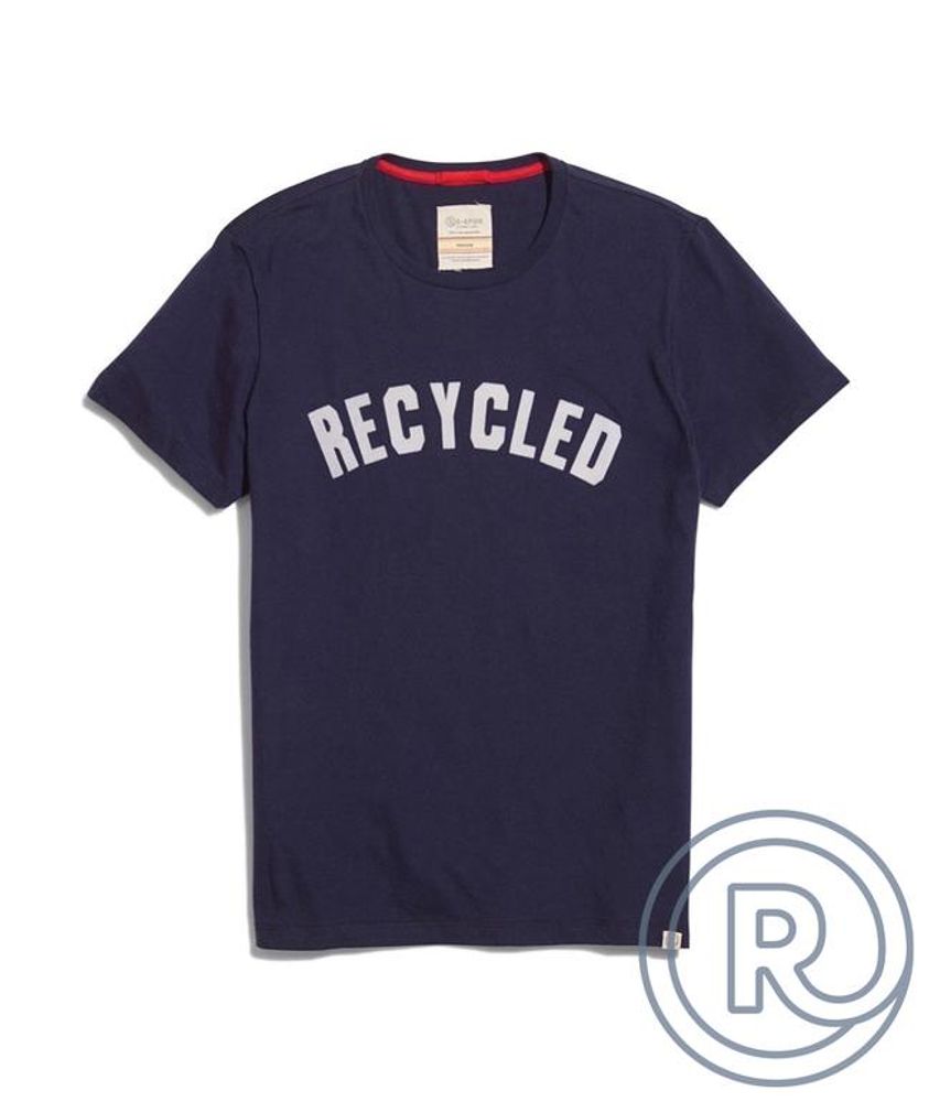 Marine Layer Re-Spun Recycled Tee Navy