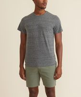 Re-Spun Pocket Tee Heather Grey Neps