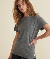 Re-Spun Pocket Tee Heather Grey Neps