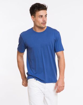 Signature Crewneck Tee - Surfer Blue