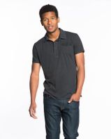 Sueded Jersey Polo