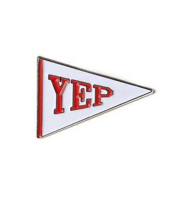 Yep Flag Pin