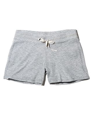 PJ Shorts - Thin Grey and White Stripe