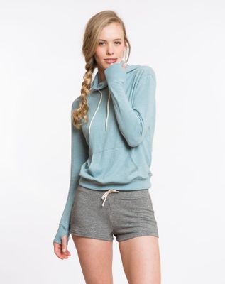 Double Knit Cowlneck Hoodie