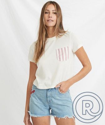 Re-Spun Contrast Pocket Tee