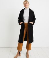 Lake Como Sherpa Coat Black