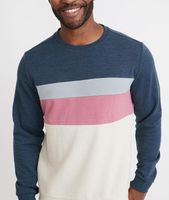 Jordan Sweatshirt Navy/Natural Colorblock