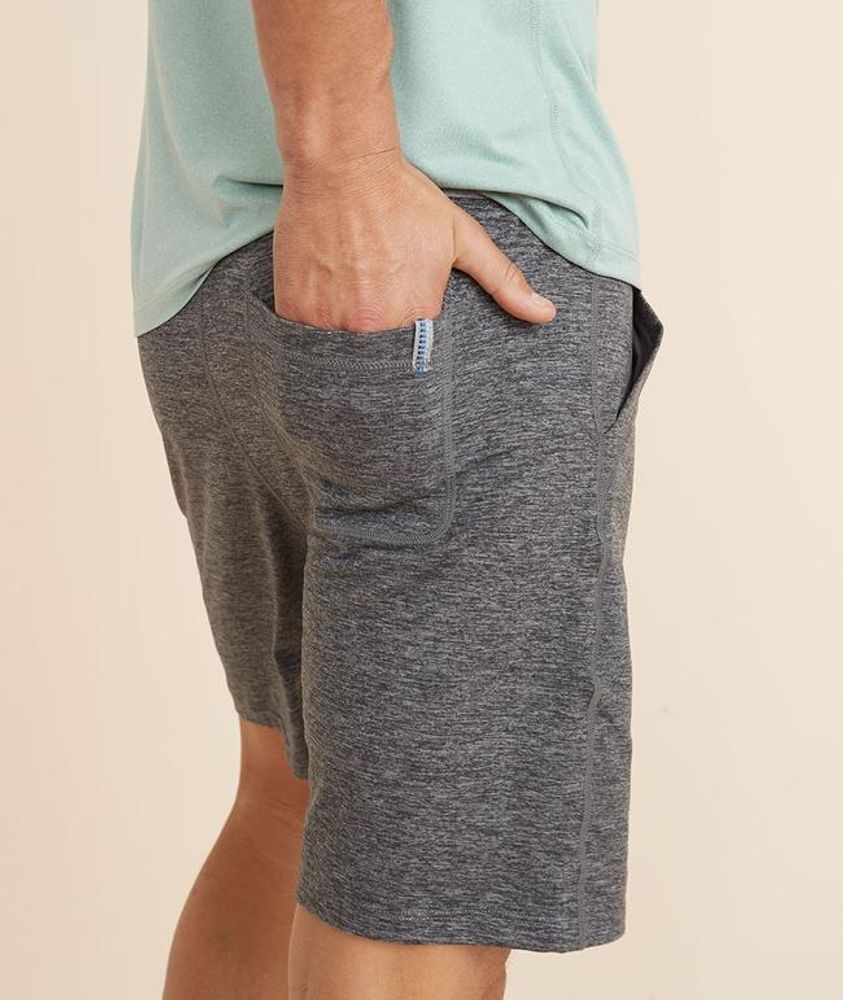 7" Sport Yoga Short Dark Heather Grey