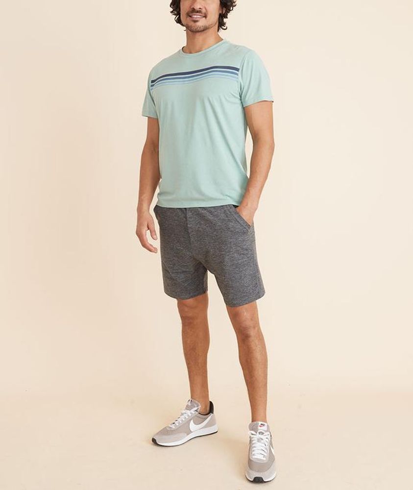 7" Sport Yoga Short Dark Heather Grey