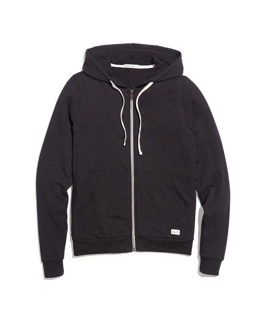 Women's Lined Hoodie Black/Black Lining