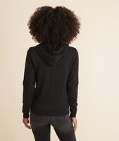 Women's Lined Hoodie Black/Black Lining