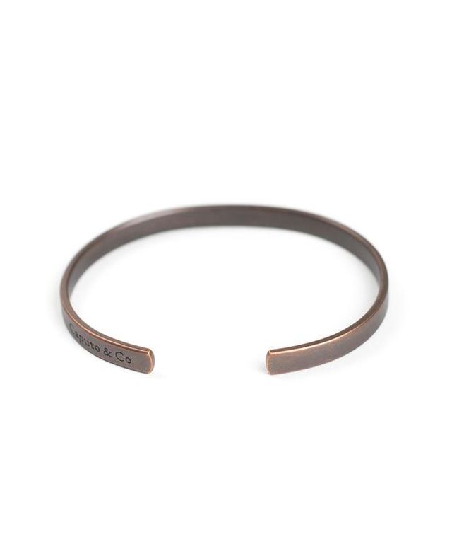 Marine Layer Caputo & Co. Clean Metal Cuff in Copper