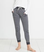 Double Knit Jogger Charcoal Heather/Cream