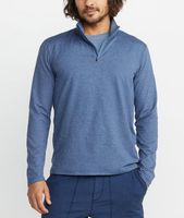 Huntley Sport Quarter Zip Navy Heather