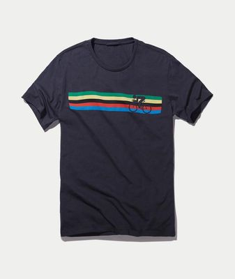 Cycle Stripes Graphic Tee