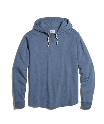 Double Knit Hoodie Navy