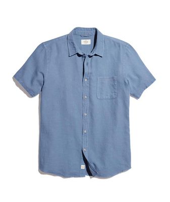 Lance Button Down Faded Blue