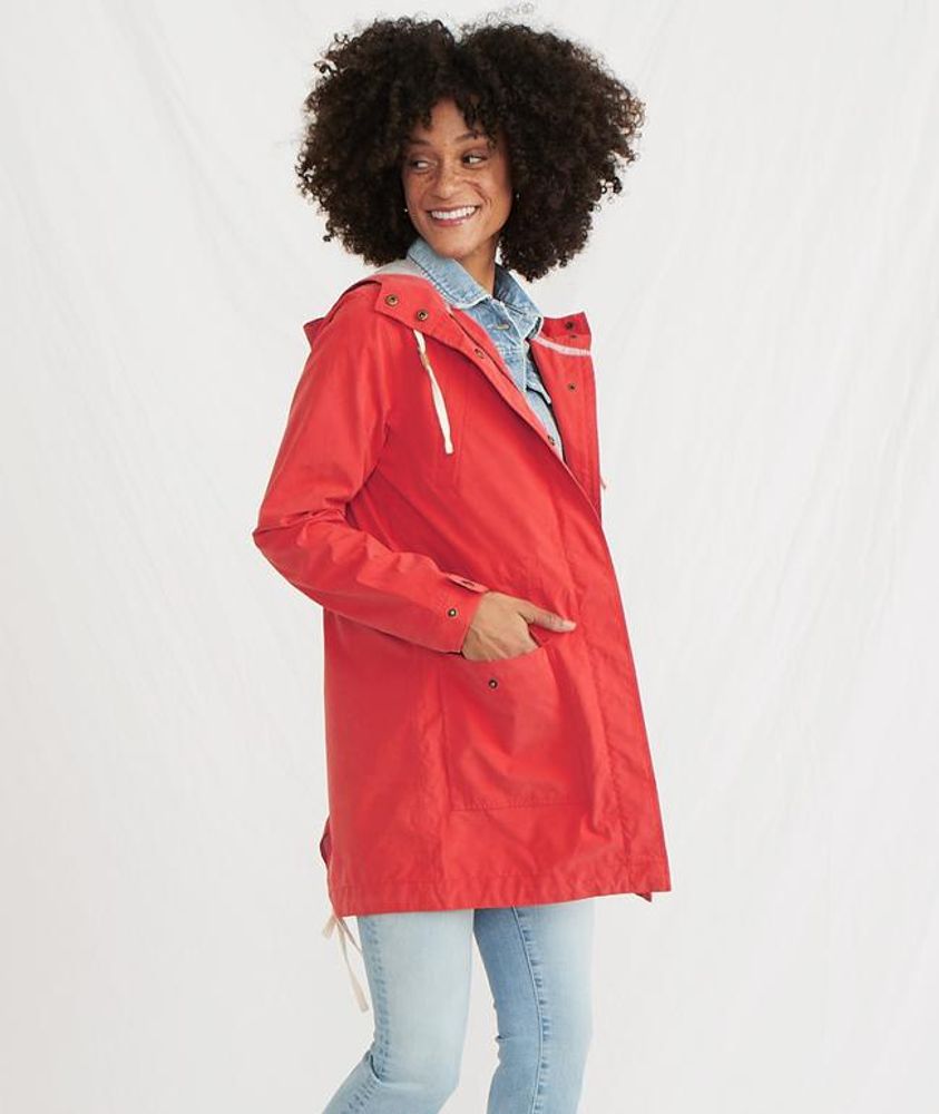 Milie Raincoat Poppy Red
