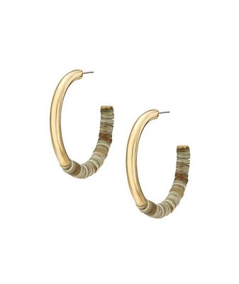 Soko Karamu Horn Hoop Earrings