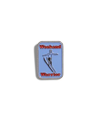 Weekend Warrior Pin