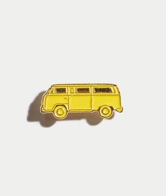 Yellow Bus Pin