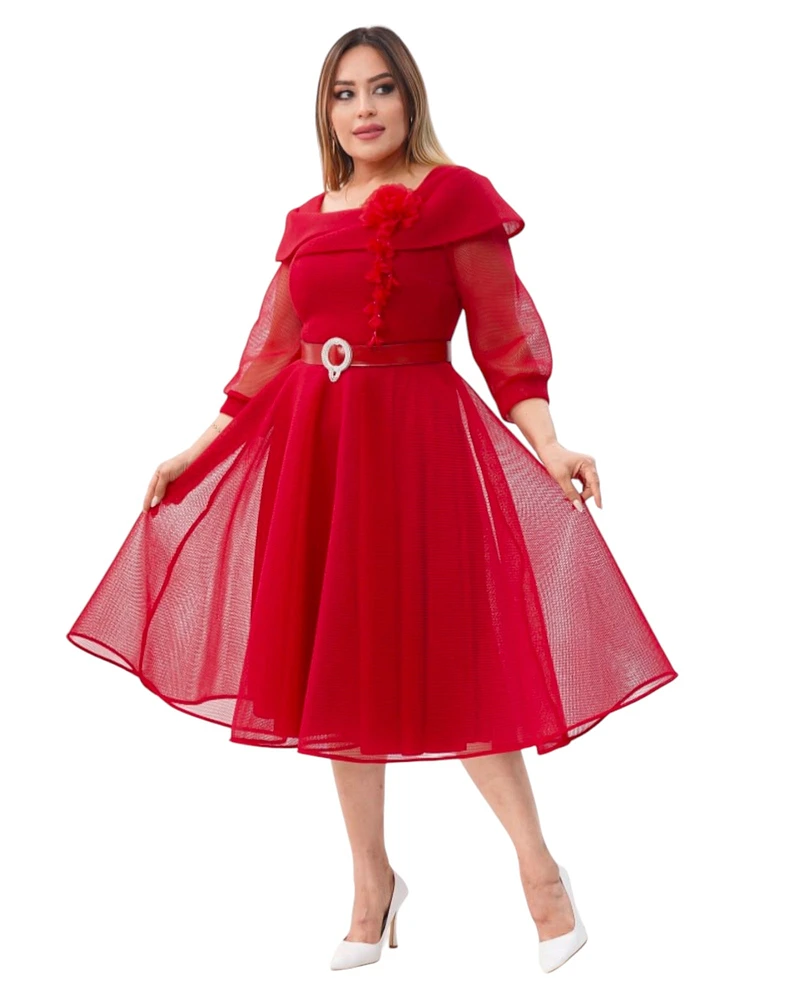 Roseline Red dress