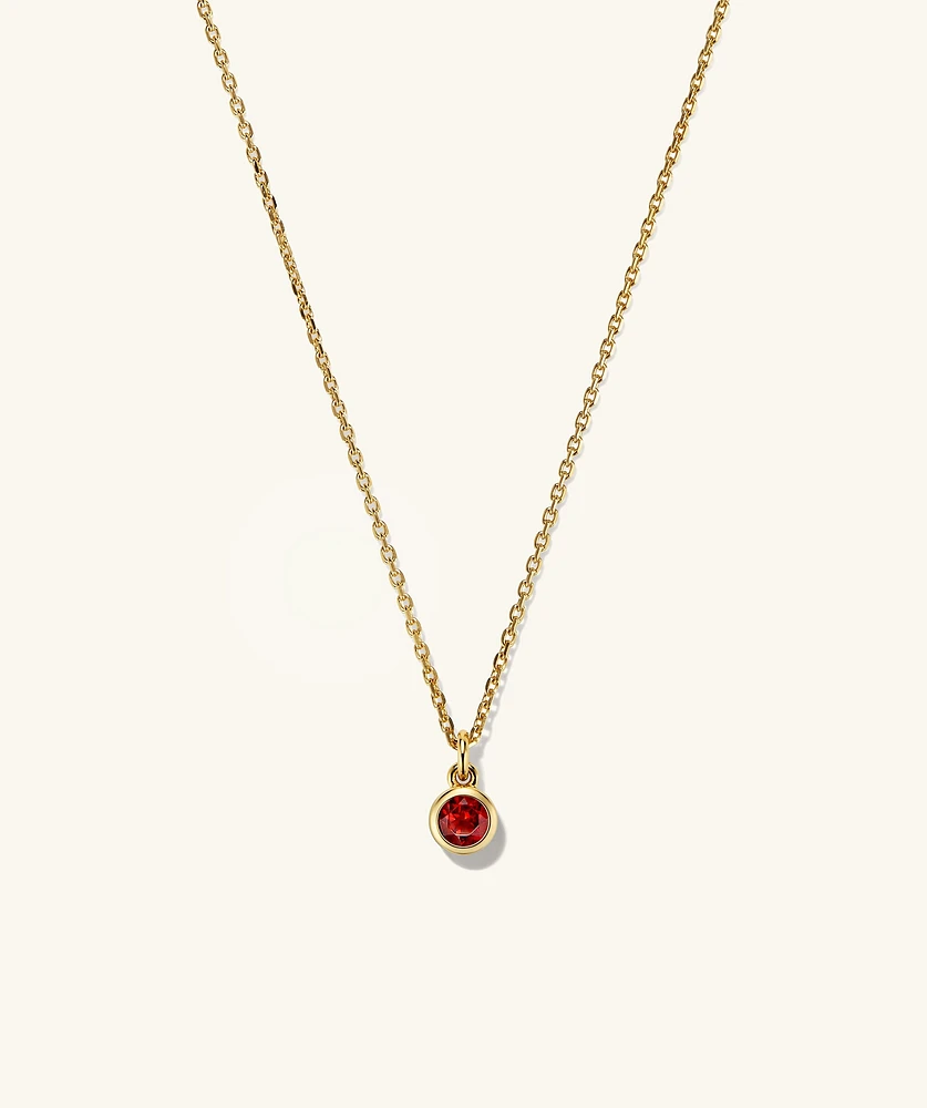 Sia Birthstone Pendant Necklace