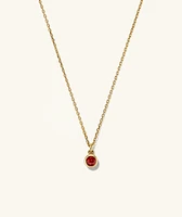 Sia Birthstone Pendant Necklace