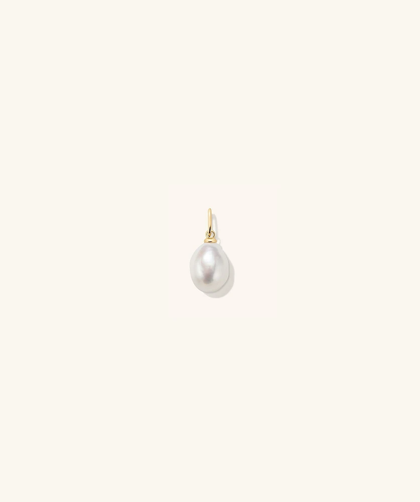 Organic Pearl Charm