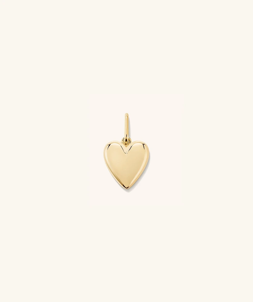 Puffy Heart Charm