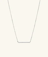 Linear Diamond Necklace