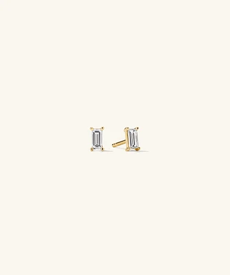 Lab Grown Diamond Baguette Studs